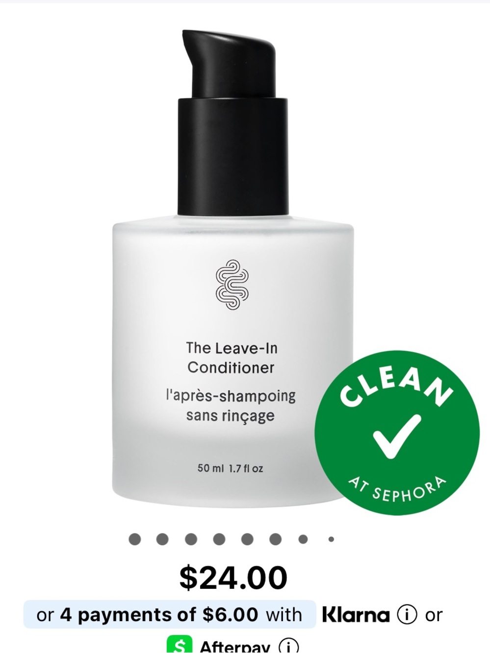 Crown affair leave in conditioner